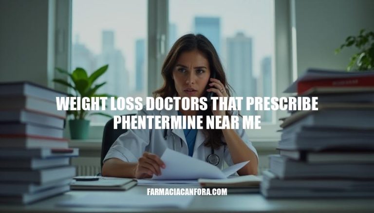 Weight Loss Doctors That Prescribe Phentermine Near Me - Expert Guidance