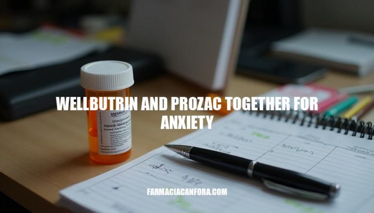 Wellbutrin and Prozac Together for Anxiety: Benefits and Risks