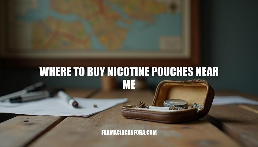 Where to Buy Nicotine Pouches Near Me