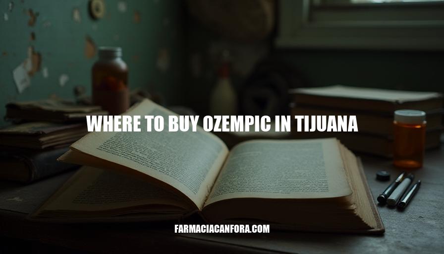 Where to Buy Ozempic in Tijuana: A Comprehensive Guide