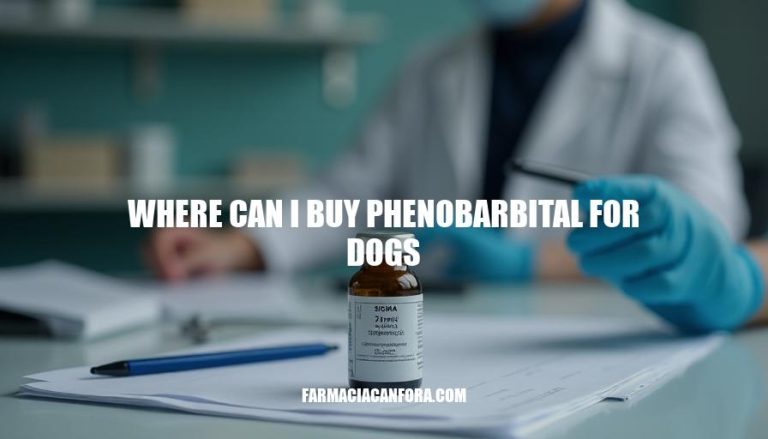 Where to Buy Phenobarbital for Dogs Safely