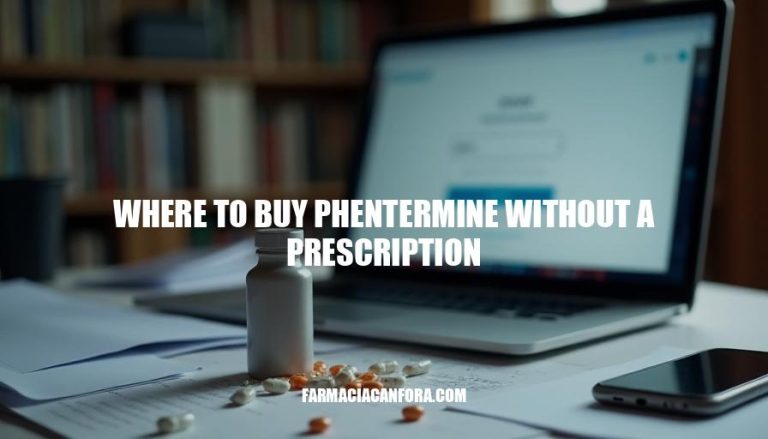 Where to Buy Phentermine Without a Prescription Safely Online