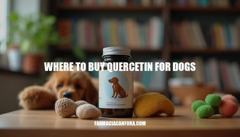 Where to Buy Quercetin for Dogs: Top Options Revealed