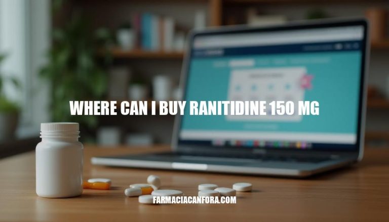 Where to Buy Ranitidine 150mg Online