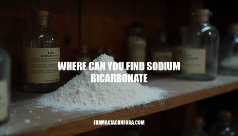 Where to Find Sodium Bicarbonate