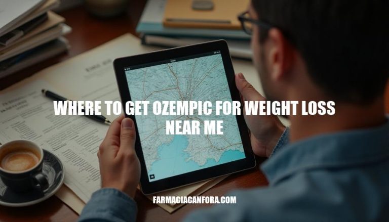 Where to Get Ozempic for Weight Loss Near Me: A Comprehensive Guide