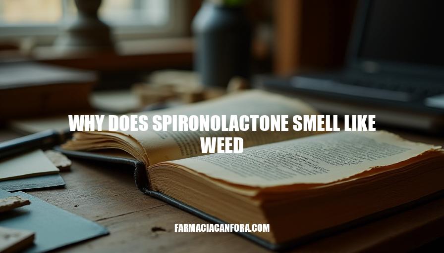 Why Does Spironolactone Smell Like Weed