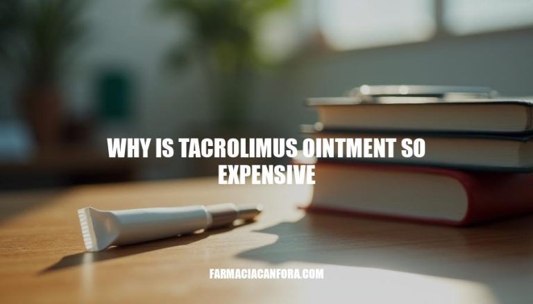 Why Tacrolimus Ointment is So Expensive