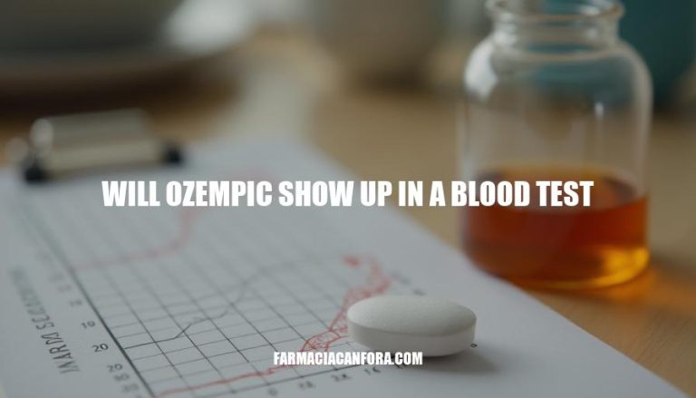 Will Ozempic Show Up in a Blood Test?