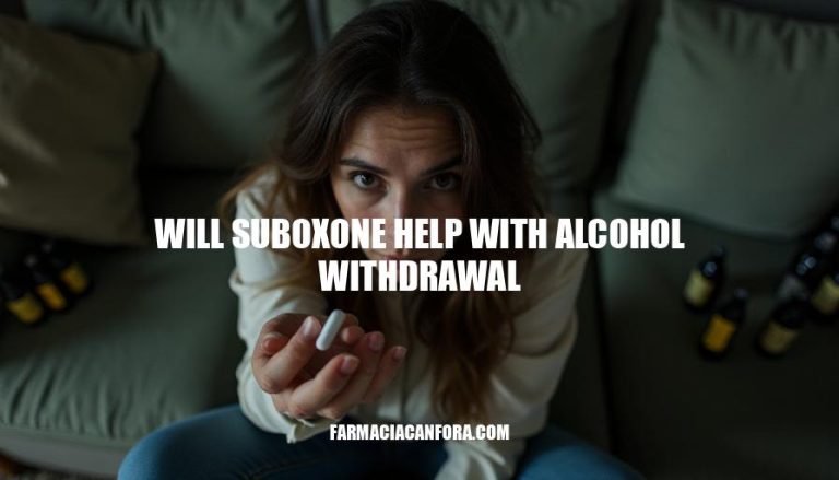 Will Suboxone Help with Alcohol Withdrawal Symptoms?