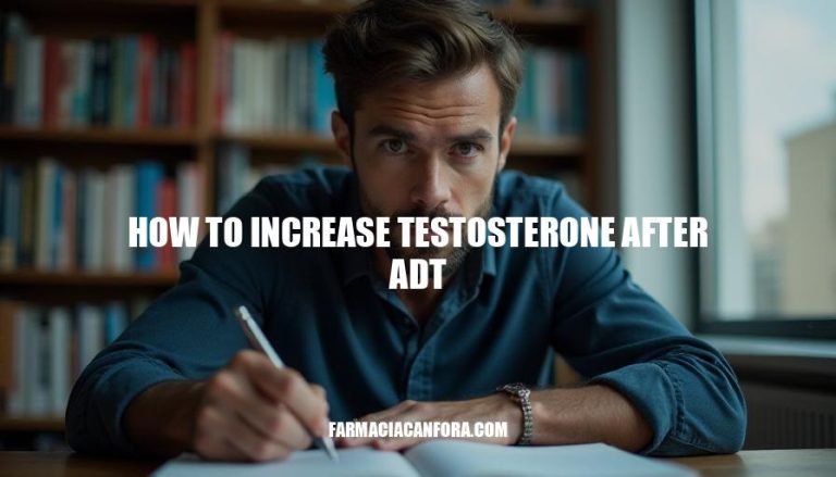 Boosting Testosterone After ADT: A Comprehensive Guide