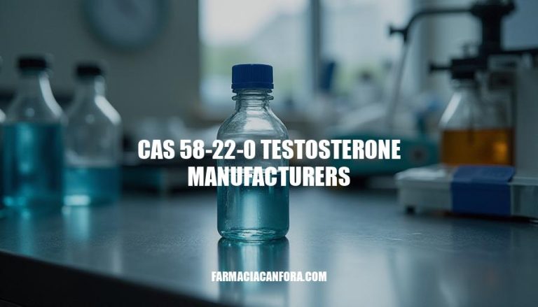 CAS 58-22-0 Testosterone Manufacturers & Suppliers