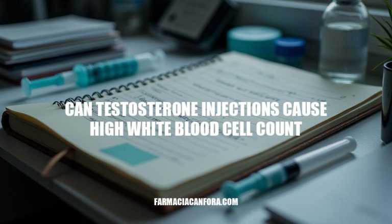 Can Testosterone Injections Cause High White Blood Cell Count?