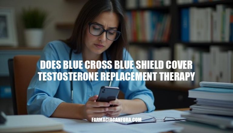 Does Blue Cross Blue Shield Cover Testosterone Replacement Therapy?