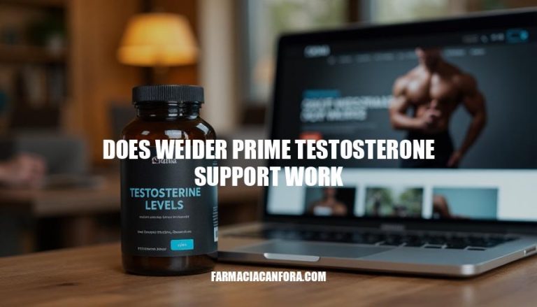 Does Weider Prime Testosterone Support Work? Review & Benefits