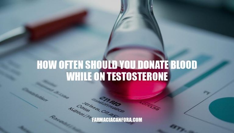 Donating Blood on Testosterone: Frequency Considerations