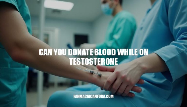 Donating Blood on Testosterone Therapy: What You Need to Know