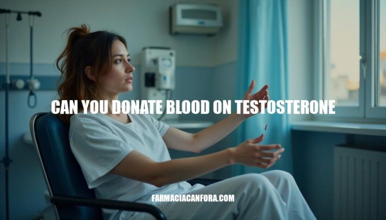 Donating Blood on Testosterone: What You Need to Know