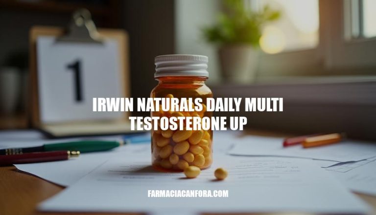 Irwin Naturals Daily Multi Testosterone Boost Review