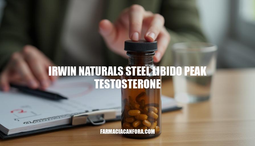 Irwin Naturals Steel Libido Peak Testosterone Review