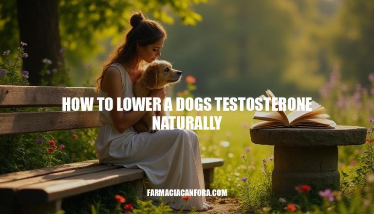 Lowering Dog Testosterone Naturally: A Holistic Approach