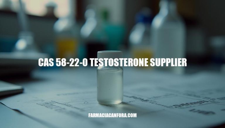 Testosterone CAS 58-22-0 Supplier