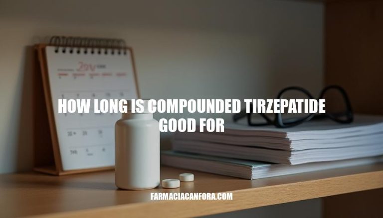 Tirzepatide Shelf Life: How Long Is Compounded Tirzepatide Good For?