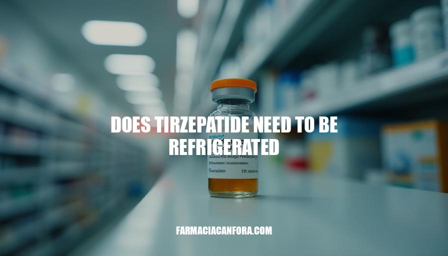 Tirzepatide Storage Requirements: Refrigeration Needs