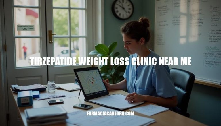 Tirzepatide Weight Loss Clinic Near Me - Effective Solutions