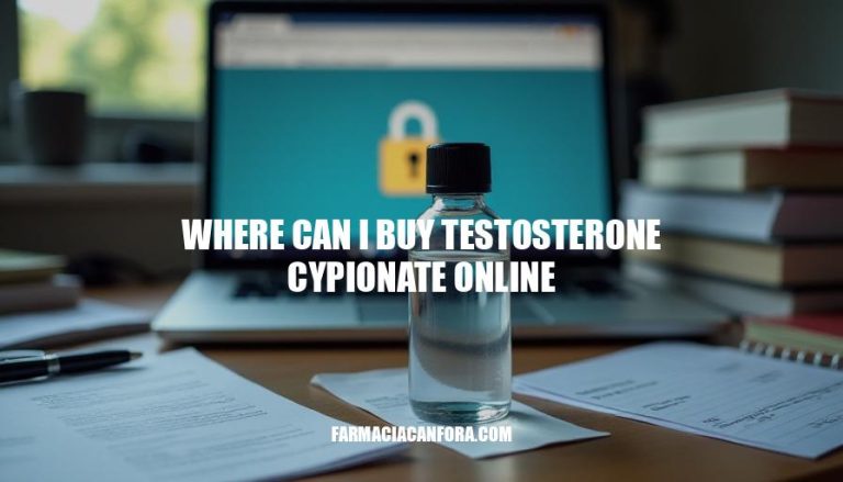 Where to Buy Testosterone Cypionate Online Safely and Legally