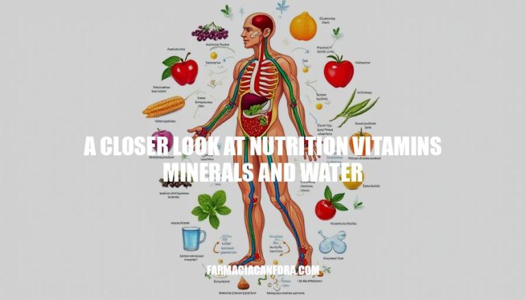 A Closer Look at Nutrition: Vitamins, Minerals & Water