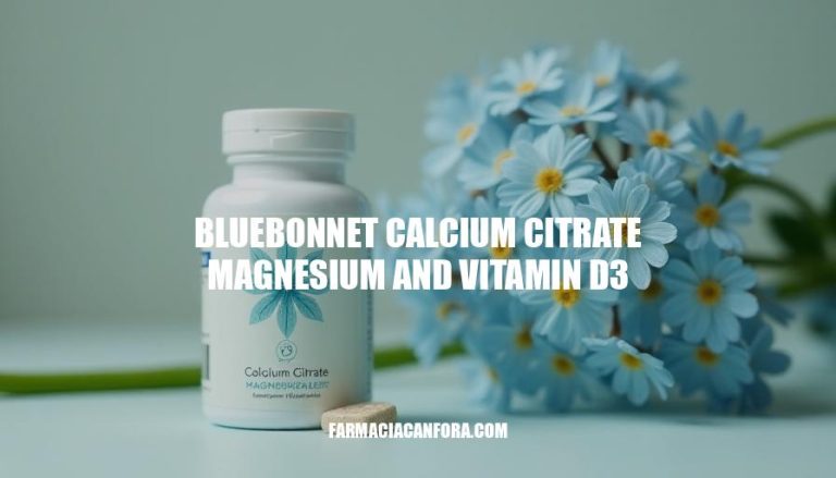 Bluebonnet Calcium Citrate Magnesium and Vitamin D3 Supplement Review