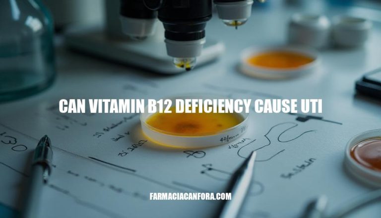 Can Vitamin B12 Deficiency Cause UTI?