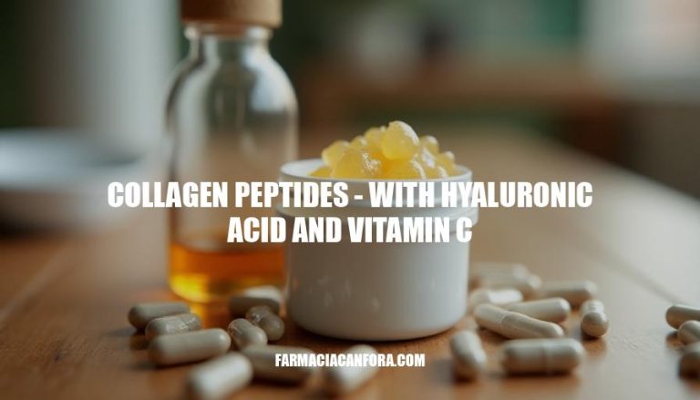 Collagen Peptides with Hyaluronic Acid & Vitamin C for Healthy Skin