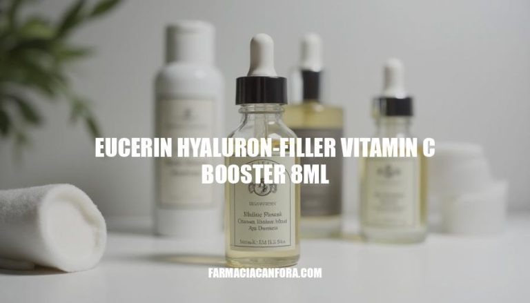Eucerin Hyaluron-Filler Vitamin C Booster 8ml - Revitalize Your Skin with Powerful Antioxidants