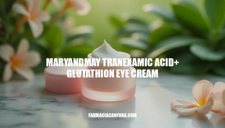 Mary & May Tranexamic Acid + Glutathione Eye Cream Review