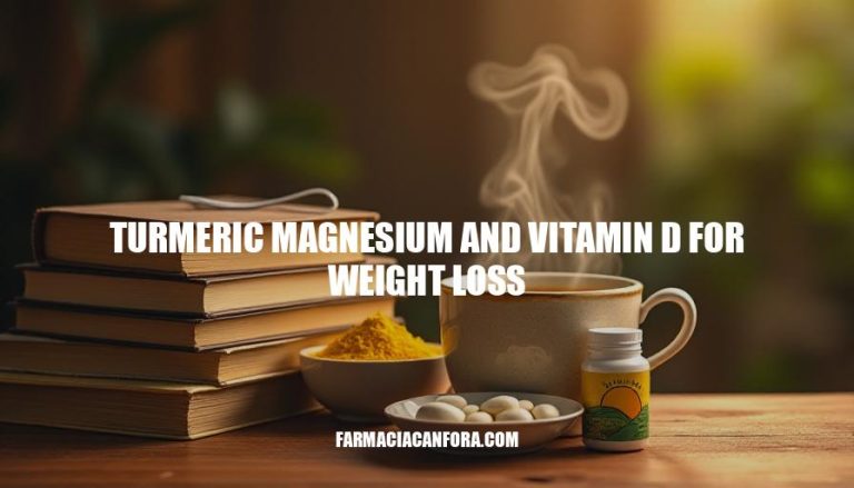 Turmeric, Magnesium, and Vitamin D for Weight Loss: A Natural Approach