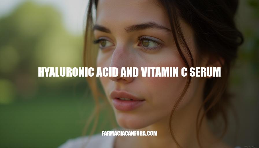 Unlock Radiant Skin with Hyaluronic Acid and Vitamin C Serum