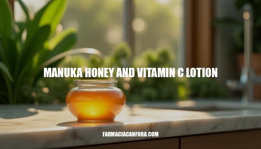 Unlock Radiant Skin with Manuka Honey & Vitamin C Lotion