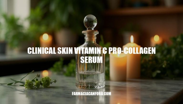 Unlock the Power of Clinical Skin Vitamin C Pro-Collagen Serum