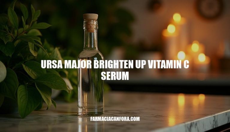 Ursa Major Brighten Up Vitamin C Serum Review - Boost Radiant Skin