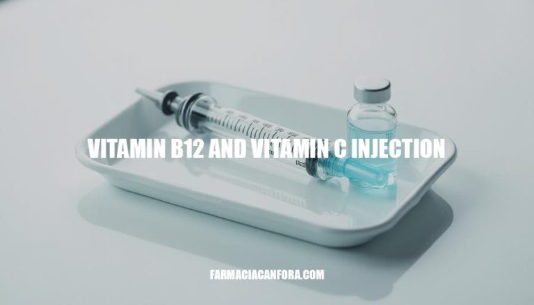 Vitamin B12 and Vitamin C Injection Benefits and Administration