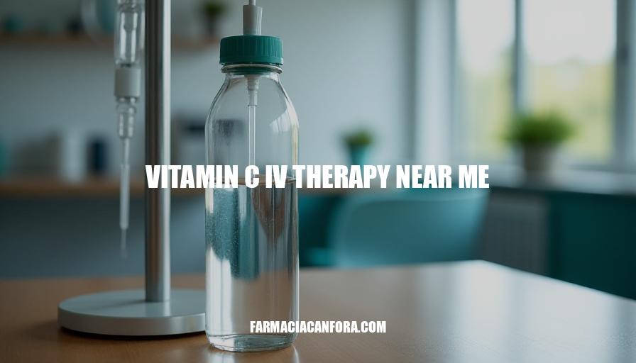 High dose vitamin c iv near me