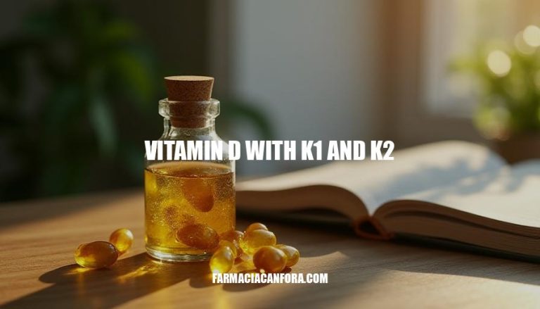 Vitamin D with K1 and K2: Unlocking Optimal Health