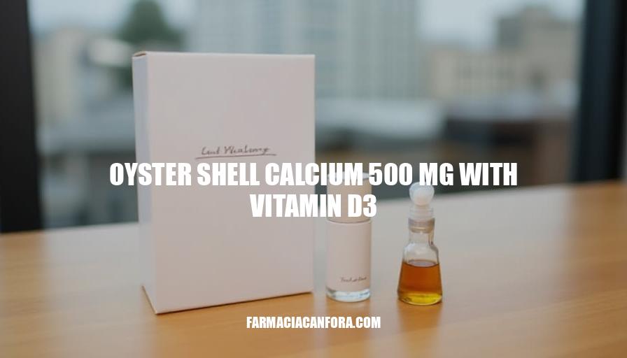 Oyster Shell Calcium 500mg with Vitamin D3 Benefits and Side Effects