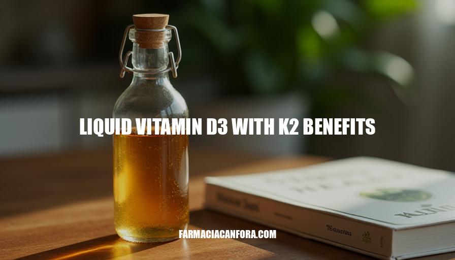 Unlocking Liquid Vitamin D3 with K2 Benefits for Optimal Health