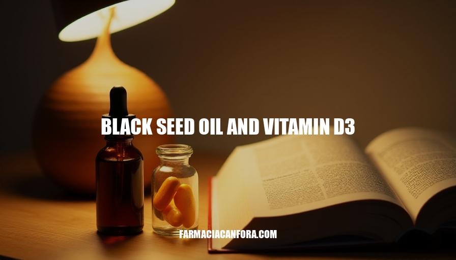 Unlocking the Power of Black Seed Oil and Vitamin D3 for Optimal Health
