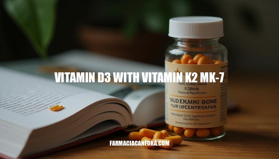 Vitamin D3 with Vitamin K2 MK-7: Unlocking Optimal Bone Health and Wellness