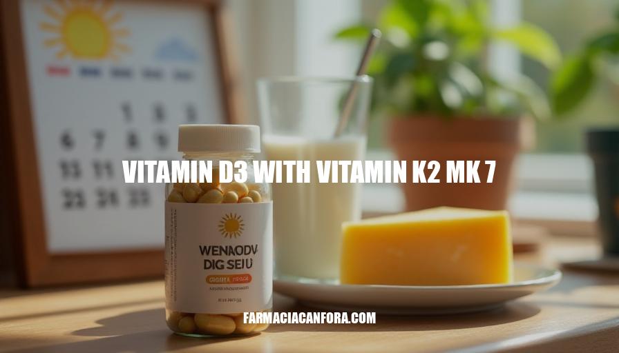 Vitamin D3 with Vitamin K2 MK-7: Unlocking Optimal Health