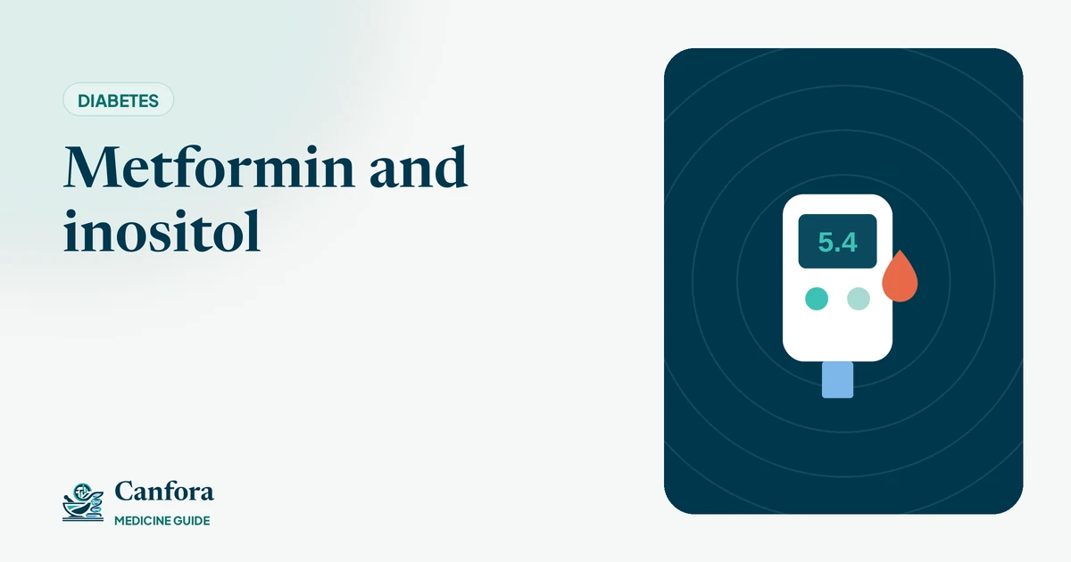 Illustration: Metformin and inositol – Canfora Medicine Guide
